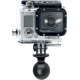Bila Ram Mounts cu baza pentru fixare camera GoPro Hero Series
